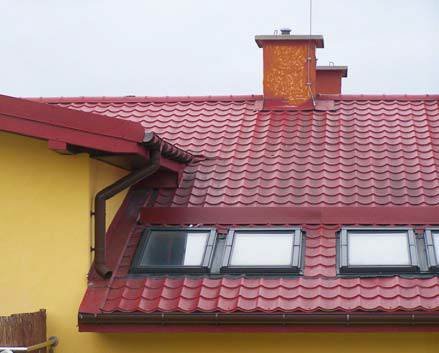 Najniższe zalecane pochylenie (NZP) dachu z blachodachówkami