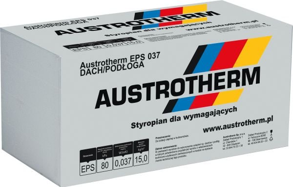 Styropian Austrotherm EPS 037 Dach Podłoga