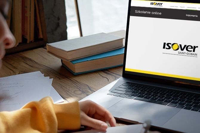 ISOVER prowadzi szkolenia online dla szkół budowlanych