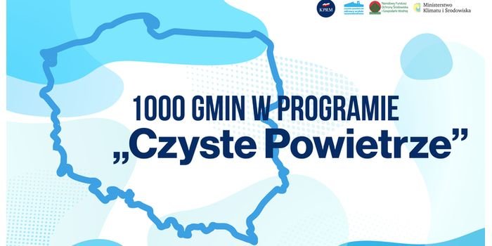 1000 gmin w programie Czyste Powietrze