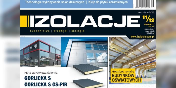 IZOLACJE 11/12/2016