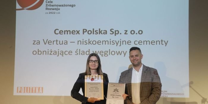 Cemex Polska nagrodzony Srebrnym Listkiem CSR