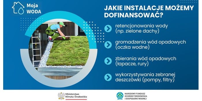 Dotacje do przydomowej retencji w nowej edycji programu Moja Woda