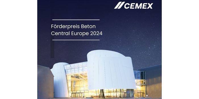 Förderpreis Beton Central Europe 2024 – konkurs Cemex