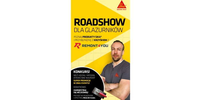 Roadshow Sika dla Glazurników