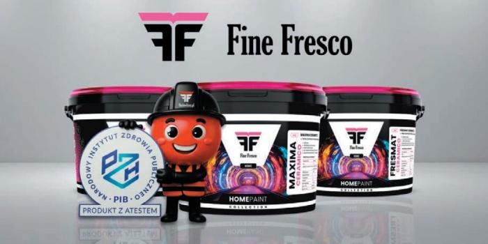 Farby do wnętrz Fine Fresco i Ecoline – inwestycja w trwałość i ochronę zdrowia
