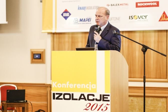 Dr inż. Mariusz Garecki podczas Konferencji IZOLACJE 2015
Redakcja