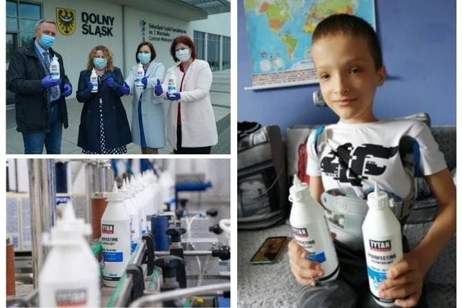 Tytan HEALTH to nowa linia produkt&oacute;w Grupy Selena &ndash; pierwsza tego typu seria do dezynfekcji minimalizująca ryzyko zakażenia wirusami
fot. Grupa Selena