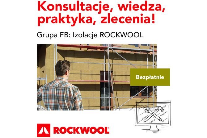 Izolacje Rockwool - nowa grupa facebookowa dla inwestor&oacute;w i wykonawc&oacute;w
Rockwool