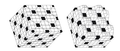 Rys. 2. Przykład geometrii wielokomórkowej
