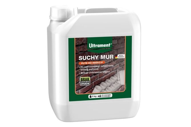 Płyn iniekcyjny do osuszania mur&oacute;w
Ultrament