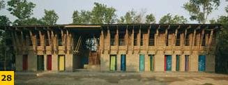 FOT. 28. Konstrukcja i elewacja szkoły w Rudrapurze