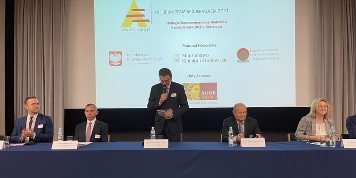 6 października w Warszawie odbyło się XX Forum Termomodernizacja, fot. ZAE