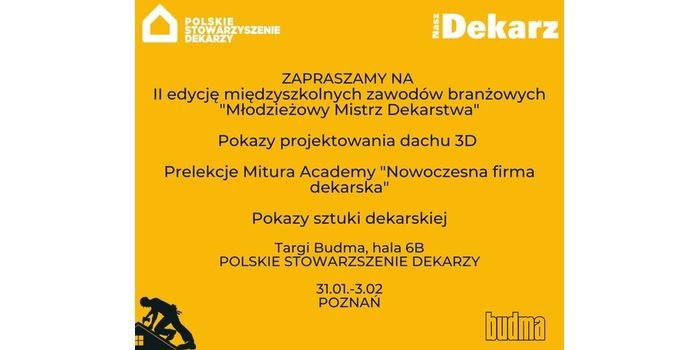 Polskie Stowarzyszenie Dekarzy na targach BUDMA 2023, fot. PSD