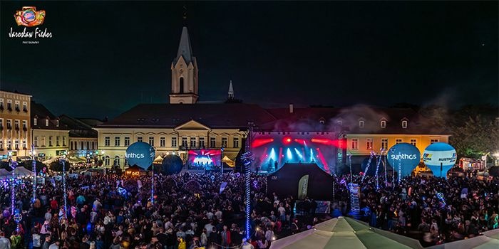 Obchody Święta miasta Oświęcim z firmą Austrotherm, fot. Jarosław Fiedor