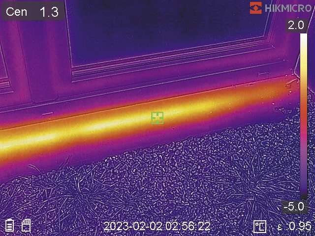 termoizolacja progu drzwiowego