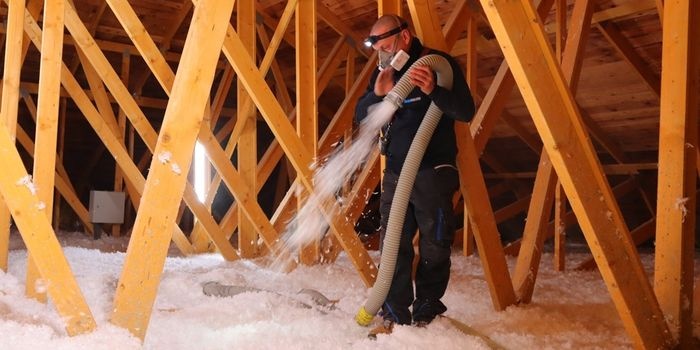 Wełna wdmuchiwana, fot. Knauf Insulation